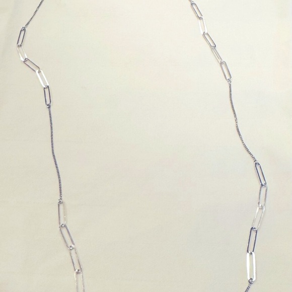 New Italian 925 Sterling Silver Necklace 36in Box Link Chain - Picture 5 of 7